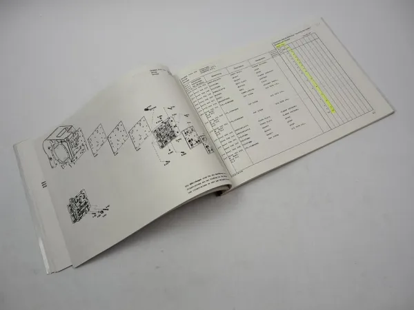 ZF 6 WG-200 Hydromedia Getriebe Ersatzteilliste PPM Krupp Liebherr Terex 01/87