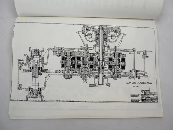 ZF 6WG-150 Lastschaltgetriebe für z.B. Krupp KMK 2020 Kran Schulungshandbuch