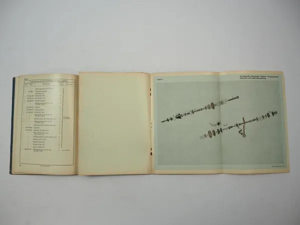 ZF A6/6 A-6/6 Getriebe Schleppertriebwerk Betriebsanleitung Ersatzteilliste 1963
