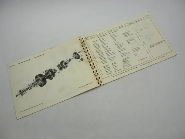 ZF AP-17/R Planeten Starrachse Ersatzteilliste MF Hanomag Frisch Parts List 1975