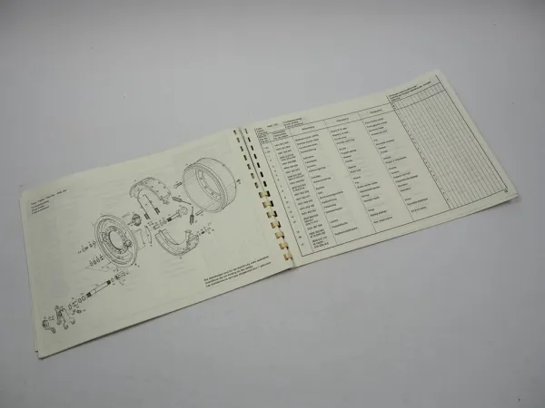 ZF AP-17/R/S Planeten Achse Ersatzteilliste MF Hanomag Frisch Benati Cogema 83