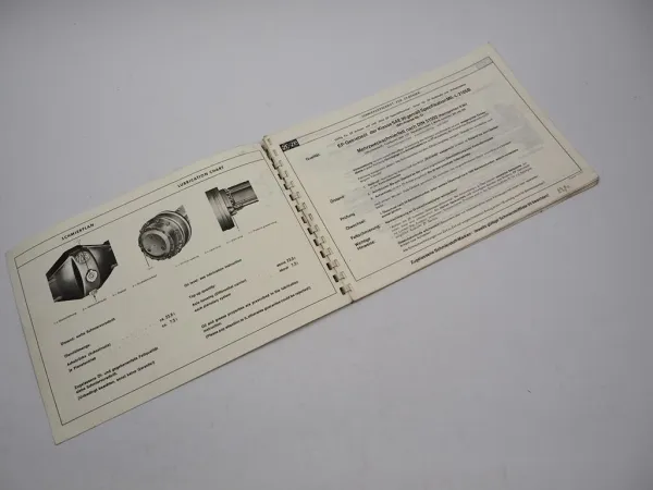 ZF AP-17/R/S Planeten Starrachse Ersatzteilliste Hanomag Zettelmeyer MF 1974