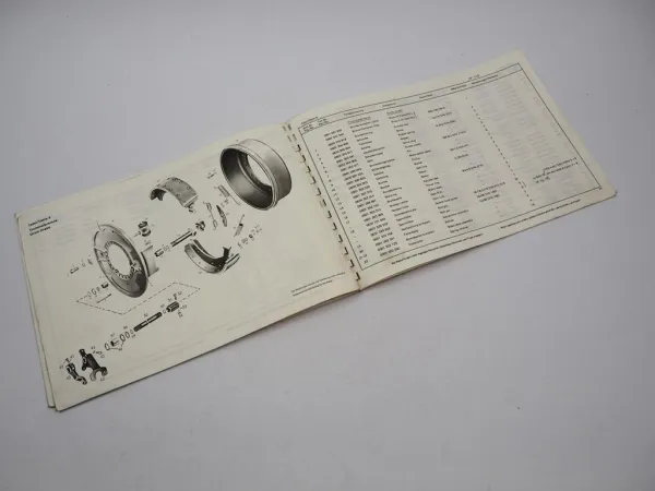 ZF AP-17/R/S Planeten Starrachse Ersatzteilliste Hanomag Zettelmeyer MF 1974