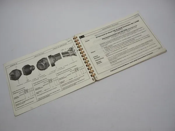 ZF AP-17/R/S/RK Planeten Starrachse Ersatzteilliste Hanomag Zettelmeyer MF 1979