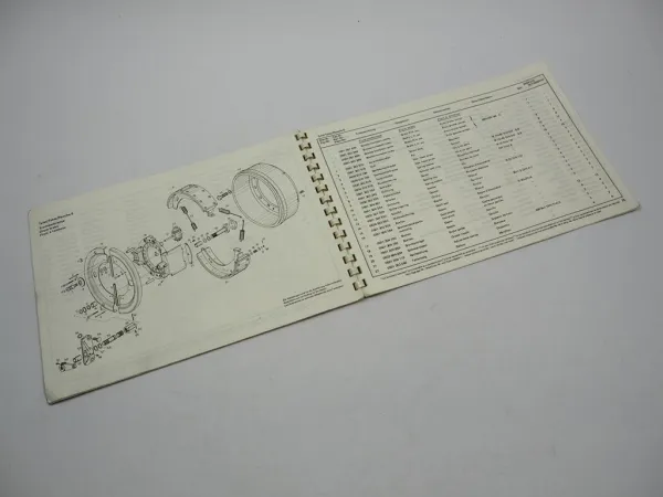 ZF AP-20/R S Planeten Achse Ersatzteilliste Hanomag Frisch MF Benati 02/1978