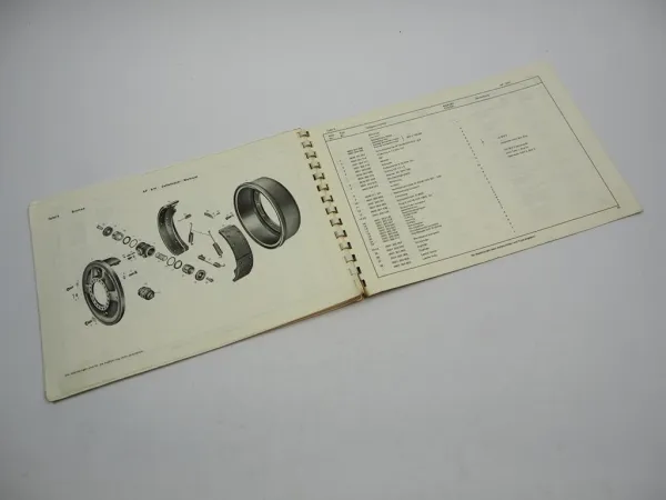 ZF AP-9/H Achse Ersatzteilliste Zettelmeyer Kaelble Werklust Bolinder-Munktell