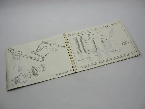 ZF AP-B 35/D DK DKZ-7 Starrachse Ersatzteilliste Liebherr Gottwald Parts List 79