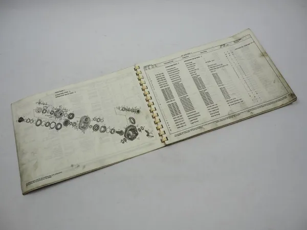 ZF AP-B 35/D DK DKZ-7 Starrachse Ersatzteilliste Liebherr Gottwald Parts List 79