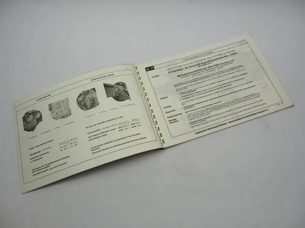 ZF AP-B 35/DK DK-7 Starrachse Ersatzteilliste Harnischfeger Parts List 03/1978