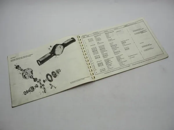 ZF AP-B 35/DK DK-7 Starrachse Ersatzteilliste Liebherr Gottwald Mol Parts List 76