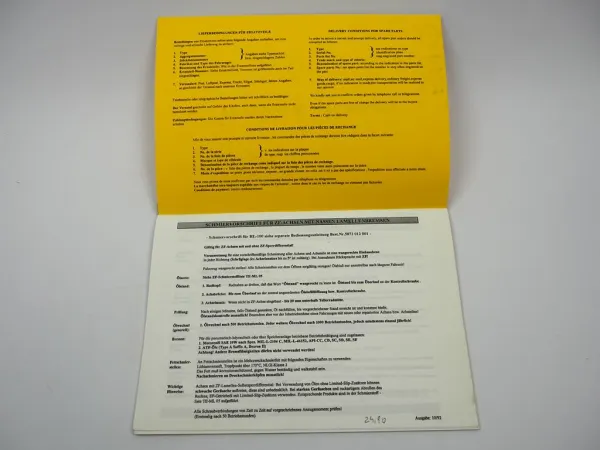 ZF AP-B 755 Planetenachse 2 HL 100 Getriebe Ersatzteilliste Liebherr 06/1995