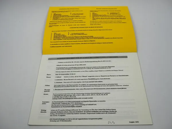ZF AP--B 755 Planetenachse Getriebe 2HL 100 Ersatzteilliste Liebherr Parts List