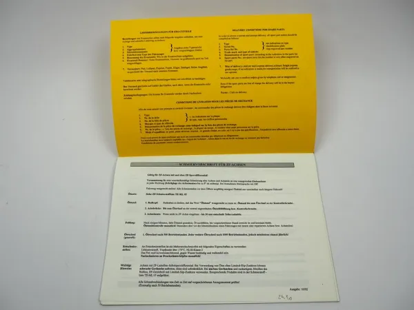 ZF AP-R 725 Planetenachse 1 AVG 95 Getriebe Ersatzteilliste Atlas Parts List 96