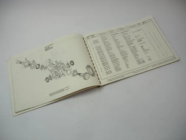 ZF APL-3052 3054 /BK Lenkachse Ersatzteilliste Deutz Fendt Schlüter IHC Renault #1