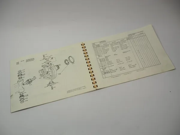 ZF APL-355 B Planetenlenkachse Ersatzteilliste Eder Baumaschinen Parts List 1984