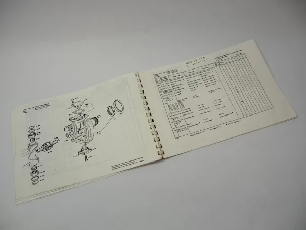 ZF APL-355/B Planetenlenkachse Ersatzteilliste Eder Baumaschinen Parts List 1984