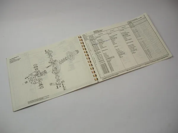 ZF APL-6/H /HK Planetenlenkachse Ersatzteilliste Parts List Frisch Ahlmann 1982