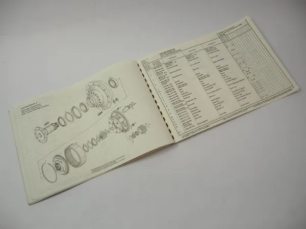 ZF APL-6/H /HK Planetenlenkachse Ersatzteilliste Parts List Frisch Ahlmann 1982