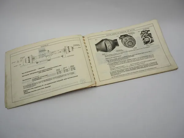 ZF APL-B 45/HK Planetenlenkachse Ersatzteilliste Demag Gottwald Gross 10/1970