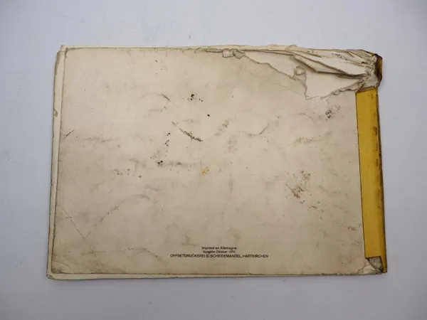 ZF APL-B 45/HK Planetenlenkachse Ersatzteilliste Demag Gottwald Gross 10/1970