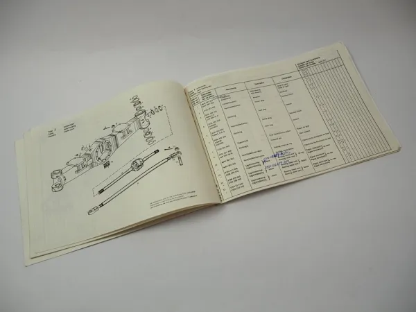 ZF APL- B 23/B Planetenlenkachse Ersatzteilliste Eder Baumaschinen Parts List 85