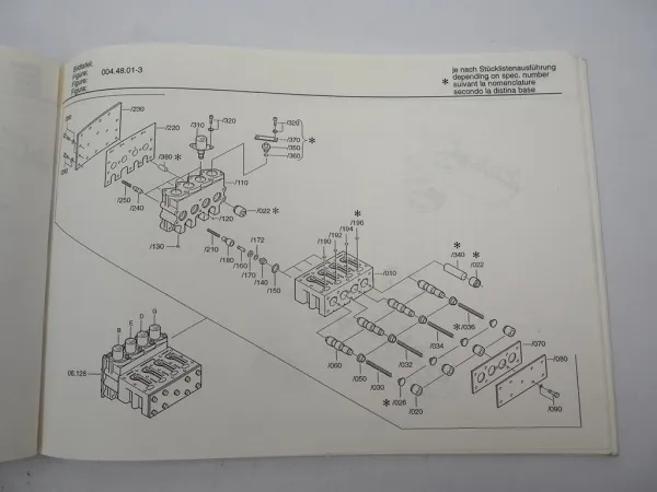 ZF Ecomat 5 HP 500 Getriebe Ersatzteilliste MAN Bus NL223 262 263 Parts List 97