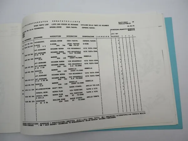ZF S 6-66 Ecolite Getriebe + GV Ersatzteilliste Volvo FL614 LKW Parts List 5/93