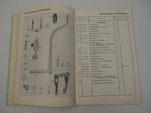 Zündapp 175S Motorrad Ersatzteilliste Ersatzteilkatalog 1956