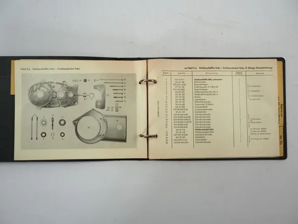 Zündapp R50 RS50 Roller Typ 561 Ersatzteilliste Ersatzteilkatalog 1964