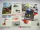 10x Original Prospekt Diadem Landtechnik 1970/80er J. Düngerstreuer Ballenbahn