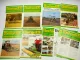 10x Original Prospekt Eberhardt Pflugfabrik Landtechnik Egge Pflug Walzen 1980er