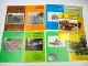 10x Original Prospekt Kuxmann Landtechnik Düngerstreuer Roder 1970/80er Jahre