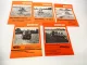 10x Original Prospekt Niemeyer Landtechnik Heu-Rebell Schwader Pflug 1970er Jahre