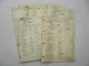11x Original Bosch Service Liste für Borgward LKW Kipper Bus BJ 1951-1964