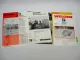 11x Original Prospekt Landtechnik 1970/80er Jahre Renault Hassia Müller Welger