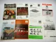 11x Original Prospekt Landtechnik 1970/80er Jahre Renault Vicon Müller Welger