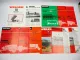 11x Original Prospekt Welger Landtechnik Pressen Kipper Mähwerk 1970/80er Jahre