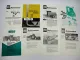 11x Prospekt Mappe Biso Landtechnik 1970/80er Jahre