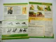 12x Original Prospekt Eberhardt Pflugfabrik Landtechnik Egge Pflug Walzen 1980er