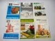 12x Original Prospekt Landtechnik 1970/80er Jahre PZ Zweegers Stoll Eberhardt