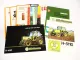 13x Original Prospekt Landtechnik 1970/80er Jahre Hürlimann Stoll Amazone