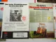 13x Original Prospekt Landtechnik 1970/80er Jahre Hürlimann Welger Vicon