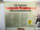 13x Original Prospekt Landtechnik 1970/80er Jahre Renault Welger Gebr. Müller
