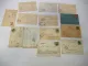 13x Poststempel Mittelhufen Königsberg Ostpreußen 1899 bis 1905 auf Postkarten