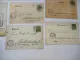 13x Poststempel Mittelhufen Königsberg Ostpreußen 1899 bis 1905 auf Postkarten