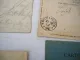 13x Poststempel Mittelhufen Königsberg Ostpreußen 1899 bis 1905 auf Postkarten
