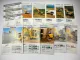 13x Prospekt Komatsu PC Raupenbagger Minibagger 1990/2000er Jahre