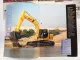 13x Prospekt Komatsu PW PC Mobilbagger Raupenbagger 1990/2000er Jahre