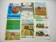 14x Original Prospekt Landtechnik 1970/80er Jahre Pöttinger Kuhl Eberhardt
