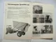 14x Original Prospekt Vicon Landtechnik 1970/80er Jahre